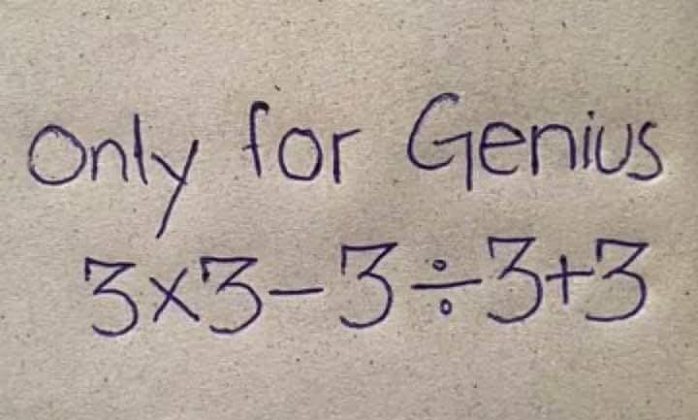 Are You Smart Enough To Solve This Tricky Math Problem? - Wake Up Your Mind