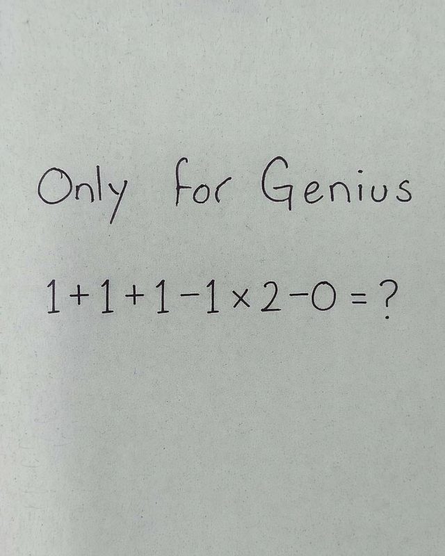 Can you solve this tricky math problem using nothing but regular school ...