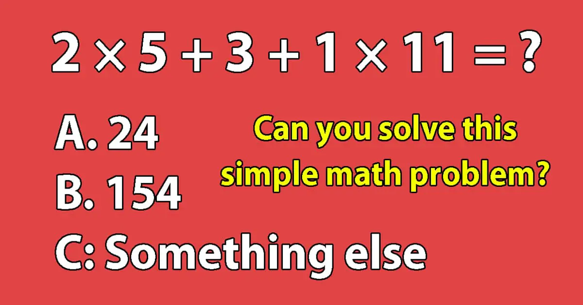 Very Few People Get This Right Without A Calculator Can You Solve It Using Mental Math