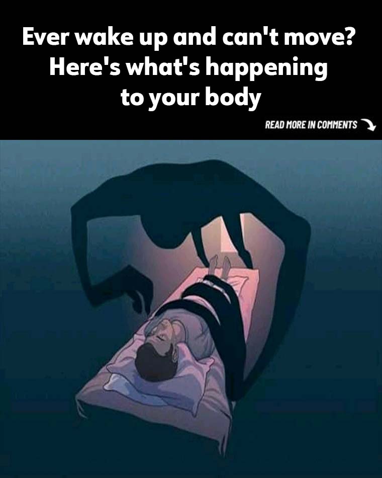 Have You Ever Woken Up In The Middle Of The Night Unable To Move? You ...