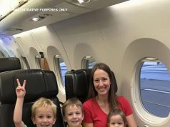 Millionaire Shamed a Struggling Mom with 3 Kids Business Class Flight, Then the Pilot Steps In