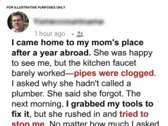 My Mom Refused to Let Me Fix the Clogged Kitchen Sink—What I Eventually Found Inside Left Me Speechless