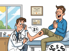 A man went to the doctor.