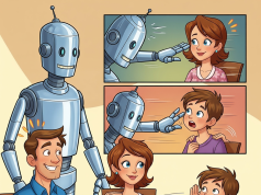 A man bought a lie detector robot.