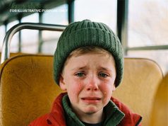 I Saw a Little Boy Crying on the School Bus — Then I Noticed His Hands and Jumped In to Help
