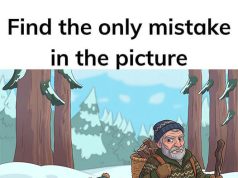 Find the mistake in the picture in 6 seconds!