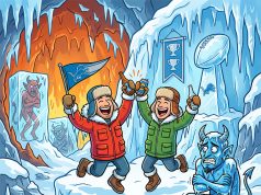 Two guys from Michigan wake up in hell.