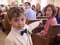 At the Altar, My Fiancé’s Little Boy Shouted, ‘Dad Already Has a Wife!’ — Then Pointed at a Woman in the Crowd