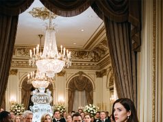 I walked into my father’s hotel gala wearing my late mother’s pearls.
