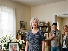 I laid my husband to rest on a gray Tuesday.