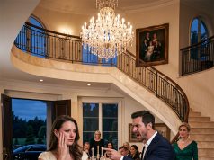 I confronted my mother-in-law at a family dinner.