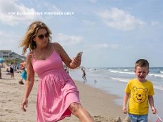 An Entitled Woman Kicked My Son’s Sandcastle Into the Ocean Because It “Ruined Her View”—20 Minutes Later, the Lifeguard Walked Straight Toward Her Carrying a Mysterious Golden Box