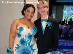 My Daughter’s Best Friend Sewed Her a Prom Dress After Every Shop Turned Her Away — What He Hid in the Blue Flowers Left the Whole Room Silent
