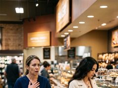 My 5-year-old son pointed across the bakery and whispered, “Mommy, that’s the woman who comes to our house when you’re at work.