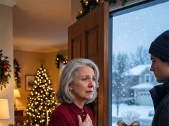 On my first Christmas after my husband di:ed, I spent 2 days cooking for my only son and his wife.